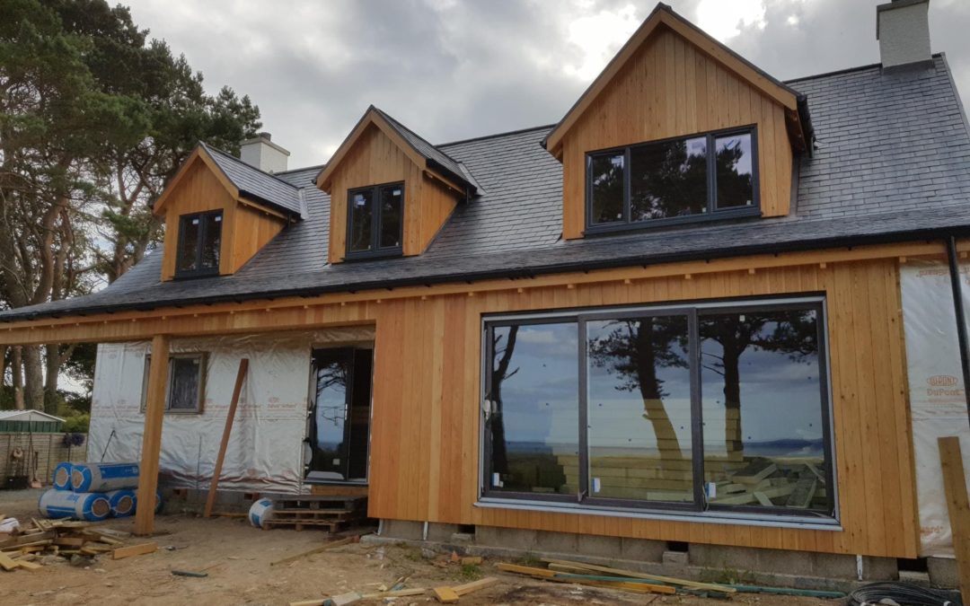 New build house in Dornoch