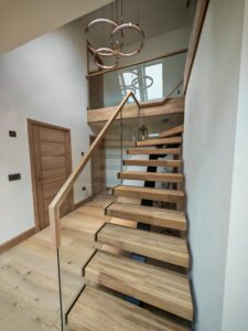 Another stunning bespoke staircase project completed by Ace Highland Joinery in Bonar Bridge.
