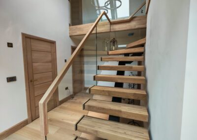Another stunning bespoke staircase project completed by Ace Highland Joinery in Bonar Bridge.