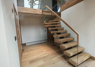 Another stunning bespoke staircase project completed by Ace Highland Joinery in Bonar Bridge.